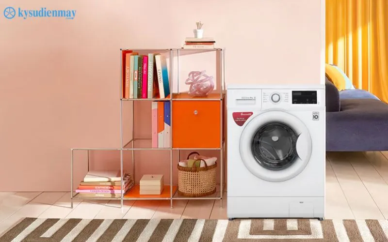 Máy giặt LG 9kg FM1209S6W thiết kế tinh tế và sang trọng